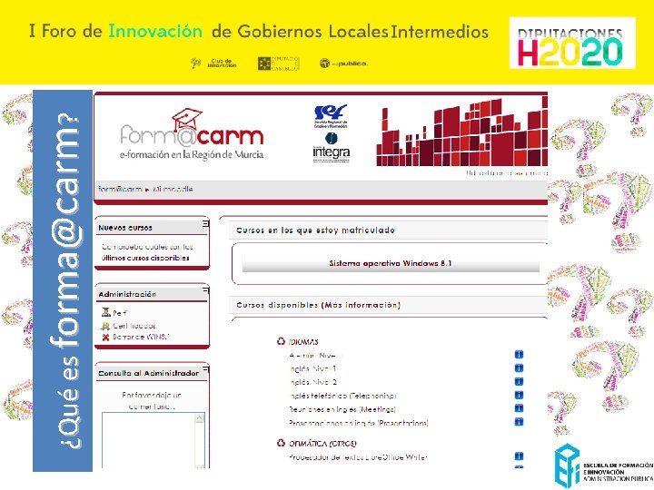 ¿Qué es forma@carm? ¿Qué es forma@carm?