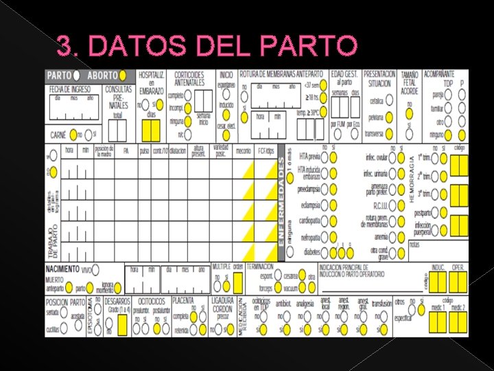 3. DATOS DEL PARTO 