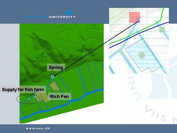 Spring Supply for fish farm Rich Fen 