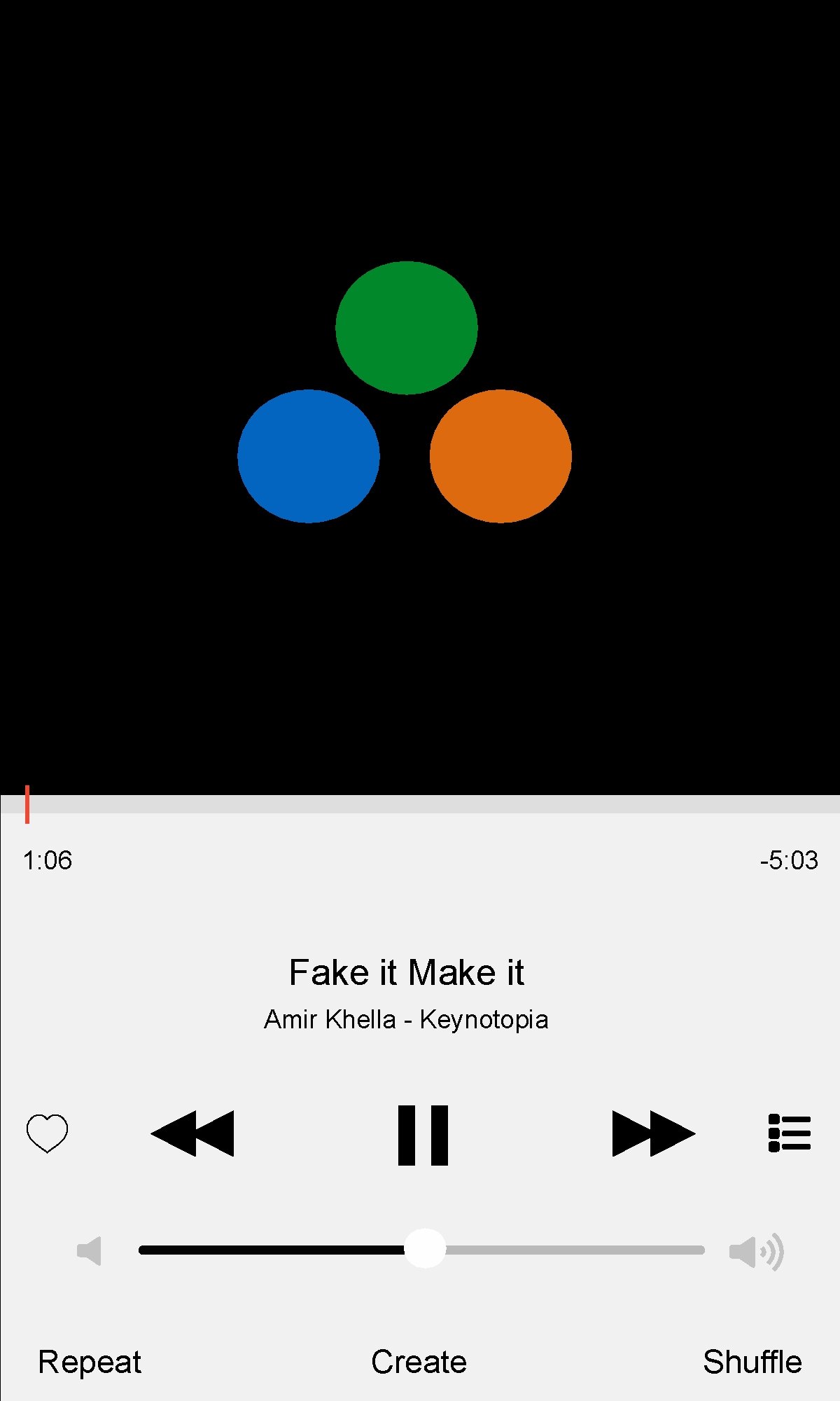 1: 06 -5: 03 Fake it Make it Amir Khella - Keynotopia Repeat Create