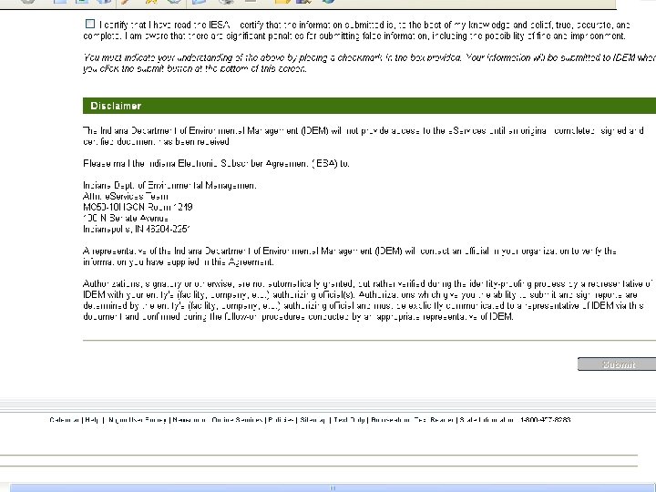 Sample IESA Form (page 1) 