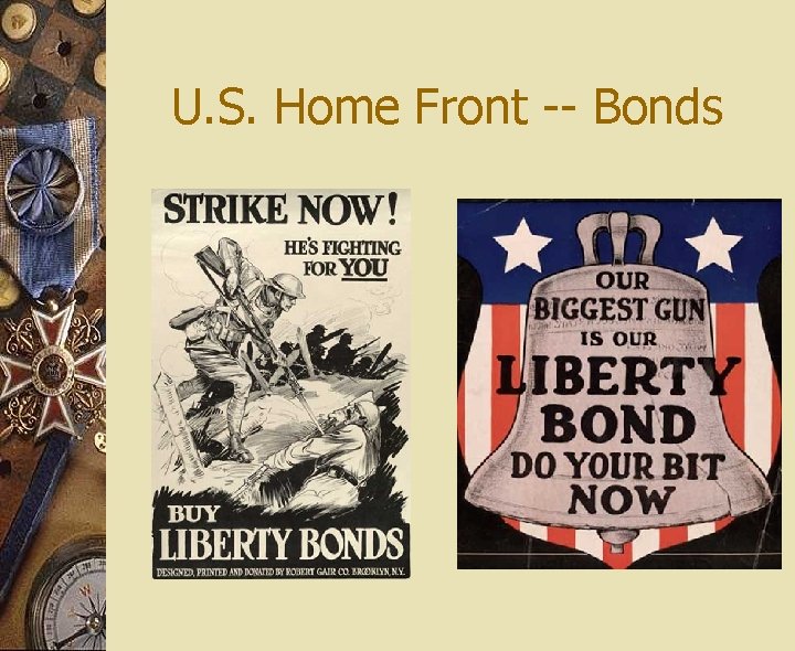 U. S. Home Front -- Bonds 