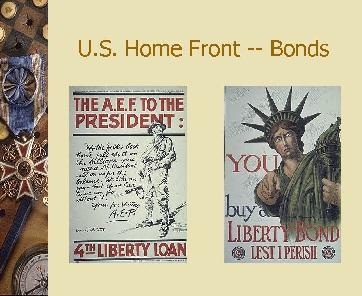 U. S. Home Front -- Bonds 