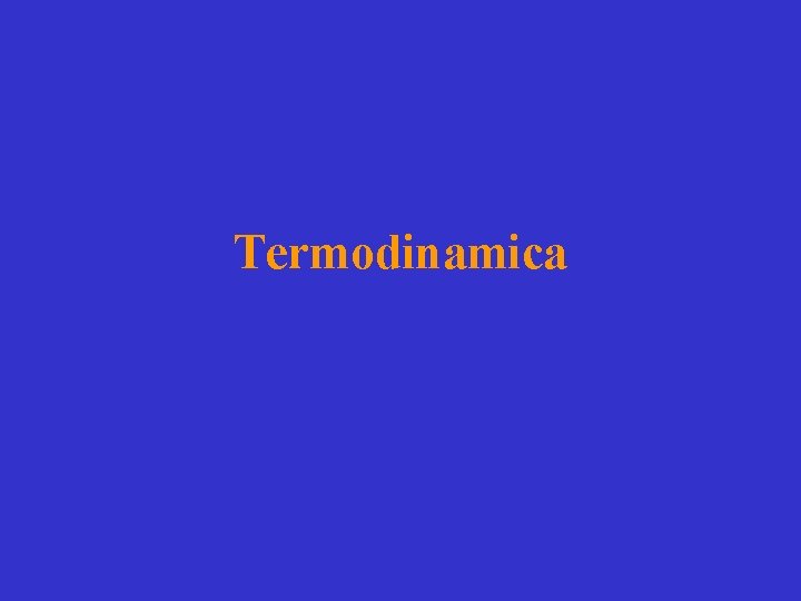 Termodinamica 