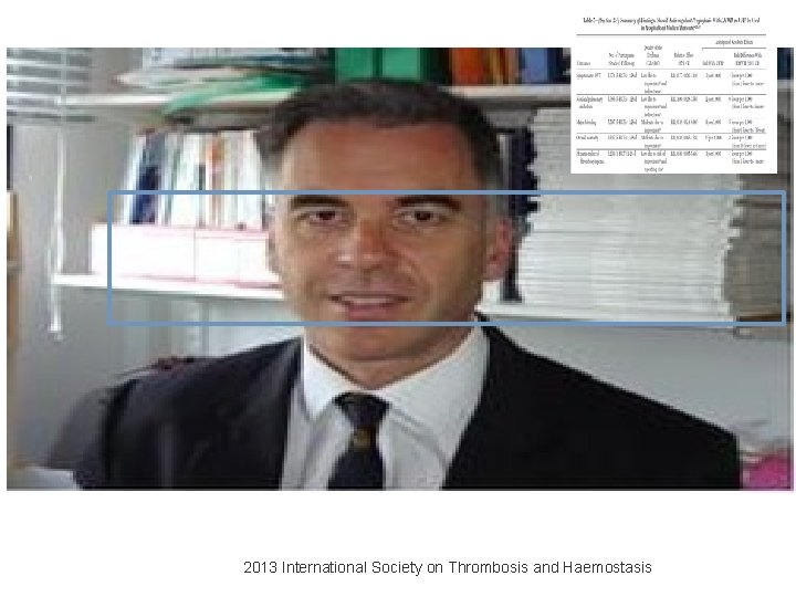 2013 International Society on Thrombosis and Haemostasis 