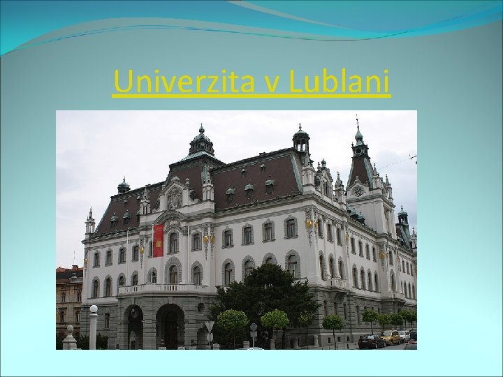 Univerzita v Lublani 