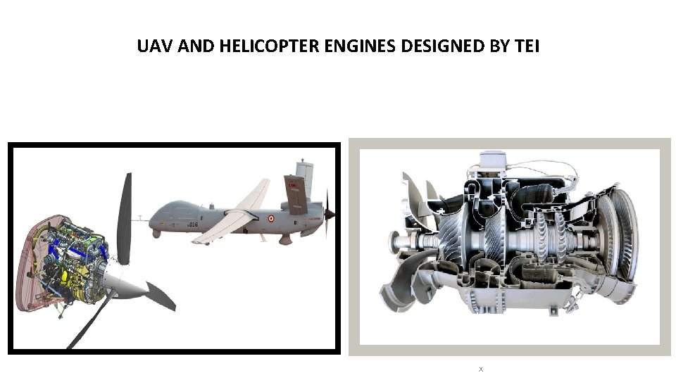 UAV AND HELICOPTER ENGINES DESIGNED BY TEI X 