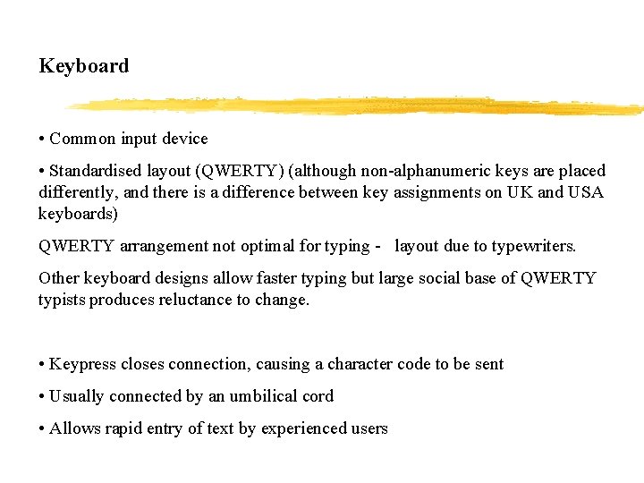 Computer Input Ms Kb Sets The Computer z a computer system is made