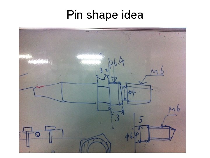 Pin shape idea 