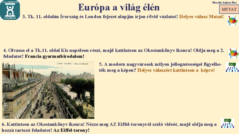 Európa a világ élén Maczkó András Pécs MUTAT 3. Tk. 11. oldalán Írország és