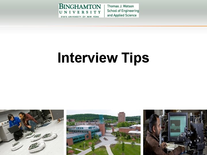 Interview Tips 