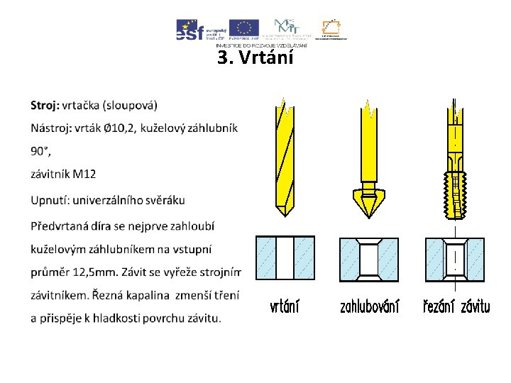 3. Vrtání • 