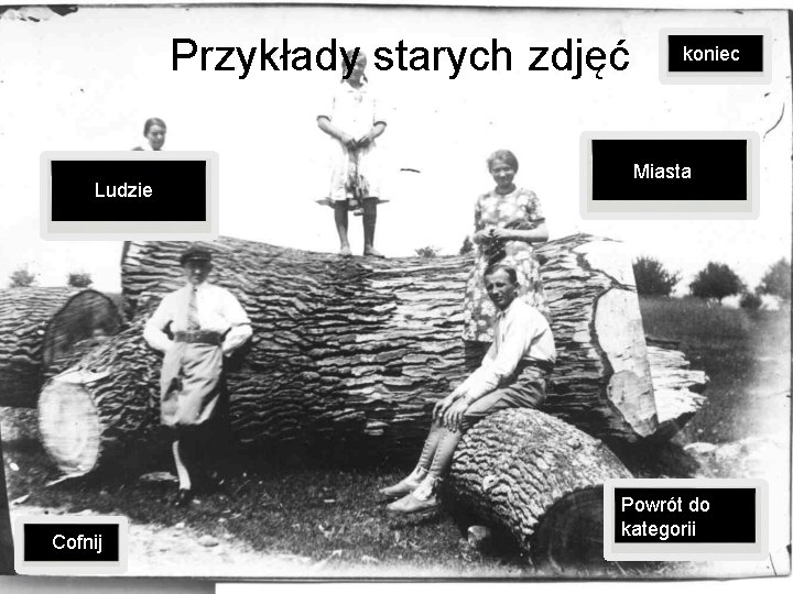 Przykłady starych zdjęć Ludzie Cofnij koniec Miasta Powrót do kategorii 