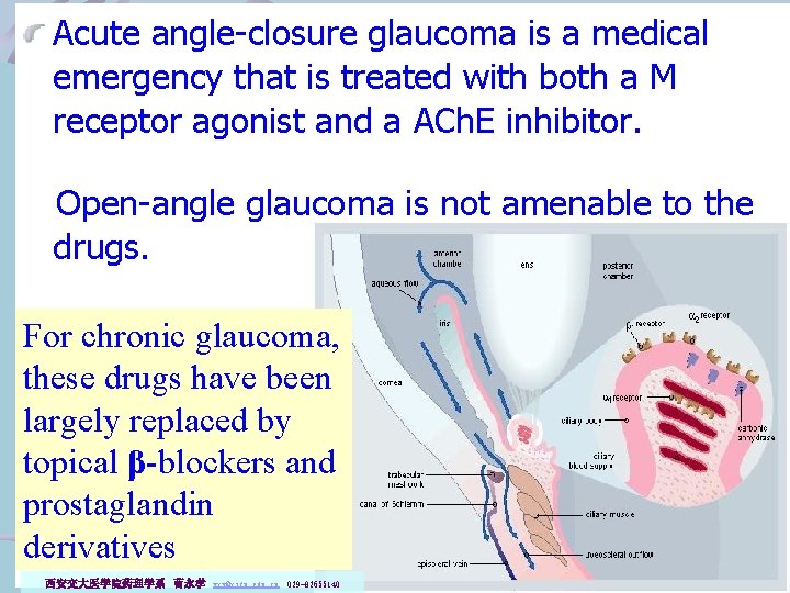 Acute angle-closure glaucoma is a medical emergency that is treated with both a M