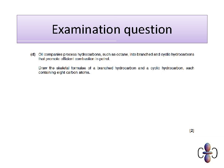 Examination question 