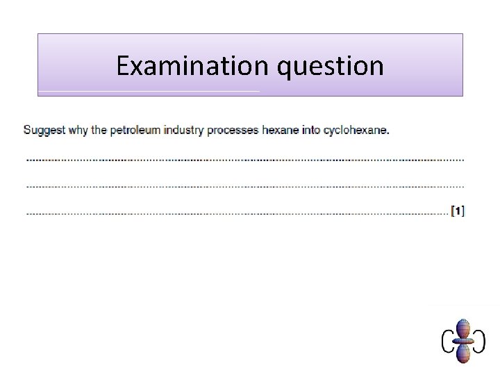 Examination question 