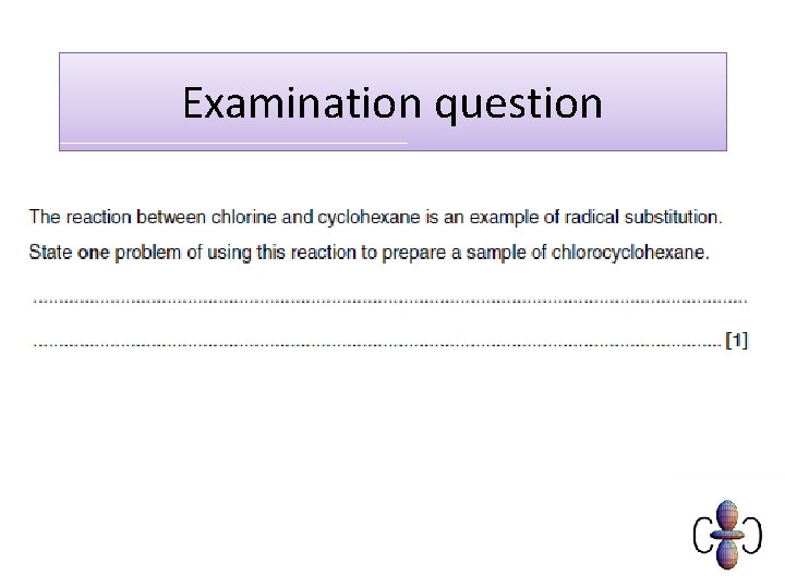 Examination question 