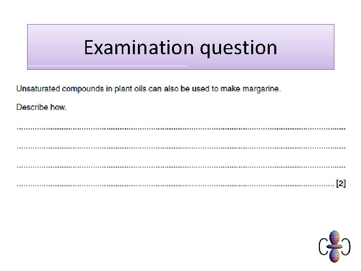 Examination question 