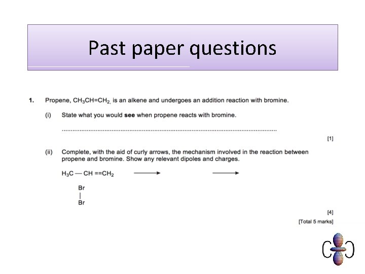 Past paper questions 