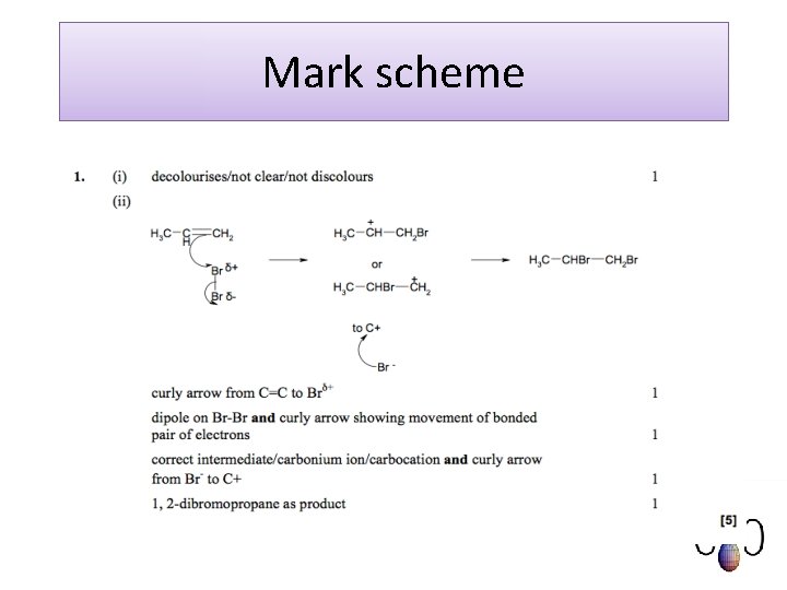 Mark scheme 