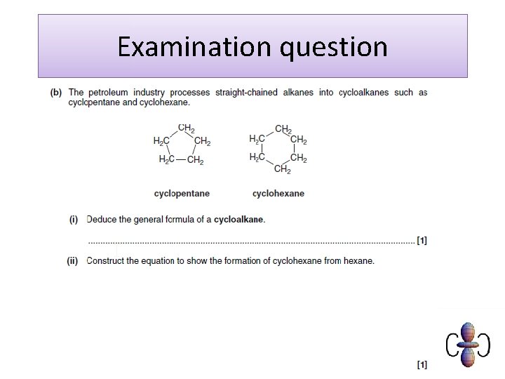 Examination question 