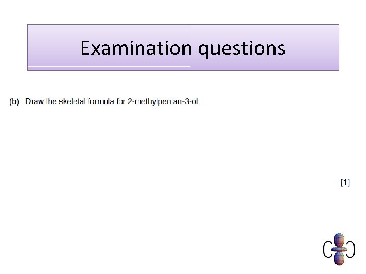 Examination questions 