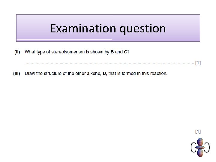 Examination question 