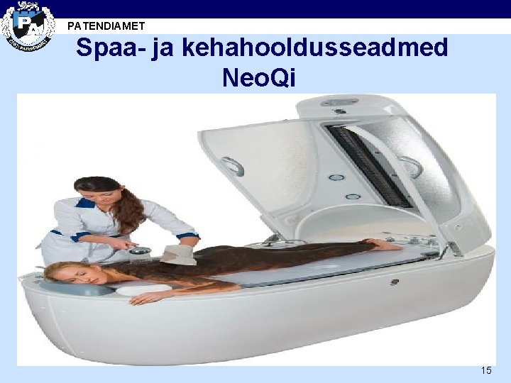 PATENDIAMET Spaa- ja kehahooldusseadmed Neo. Qi 15 