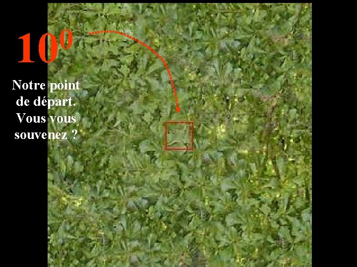0 10 Notre point de départ. Vous vous souvenez ? 0 10 Notre point de départ. Vous vous souvenez ?