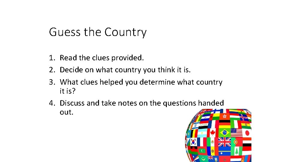 hit Jep Motherland Guess the Country 1 Read the clues provided