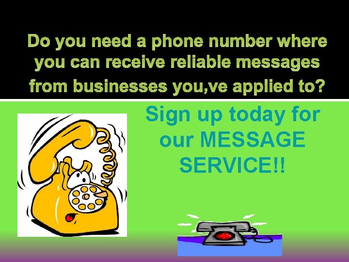 Do you need a phone number where you can receive reliable messages from businesses
