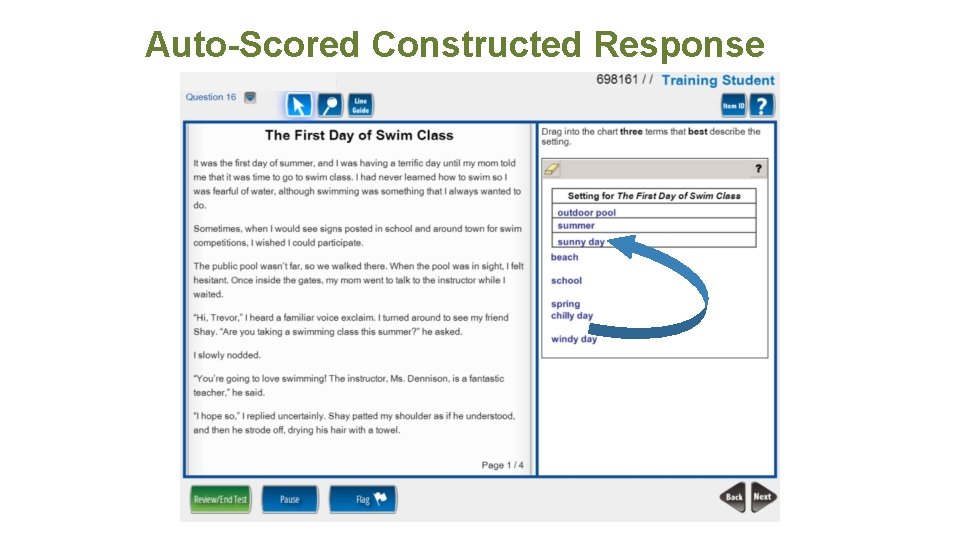 Auto-Scored Constructed Response 