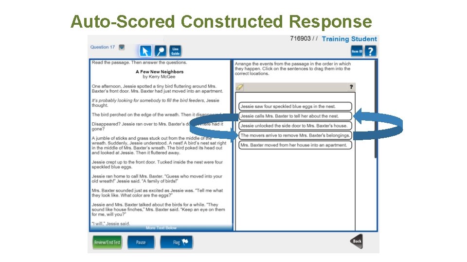 Auto-Scored Constructed Response 