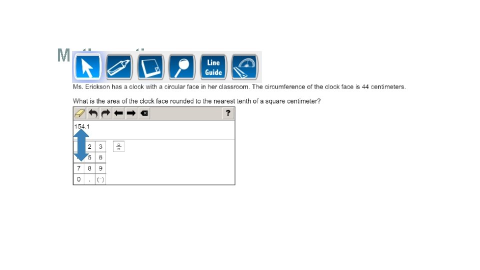 Mathematics Keypad Input 