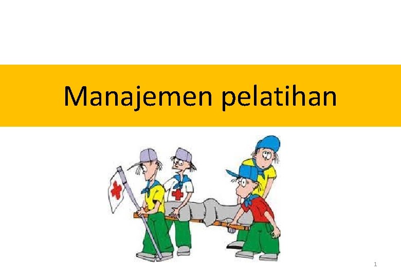 Manajemen pelatihan 1 