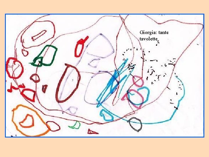 Giorgia: tante tavolette 
