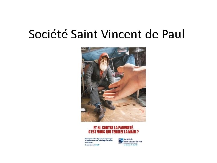 Société Saint Vincent de Paul 