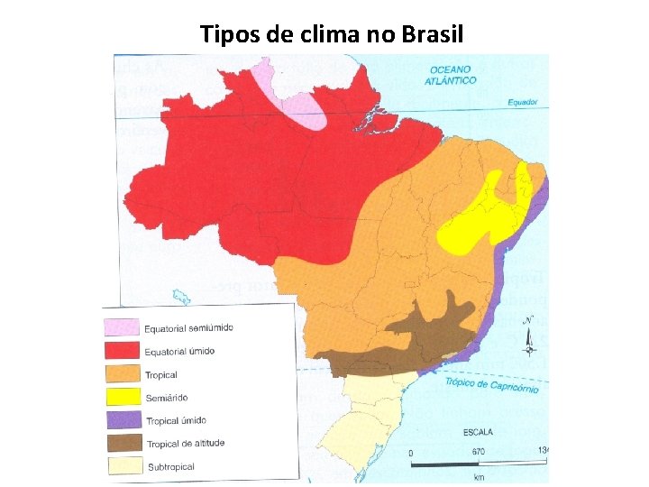 Tipos de clima no Brasil 