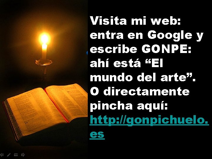 Visita mi web: entra en Google y escribe GONPE: ahí está “El mundo del Visita mi web: entra en Google y escribe GONPE: ahí está “El mundo del