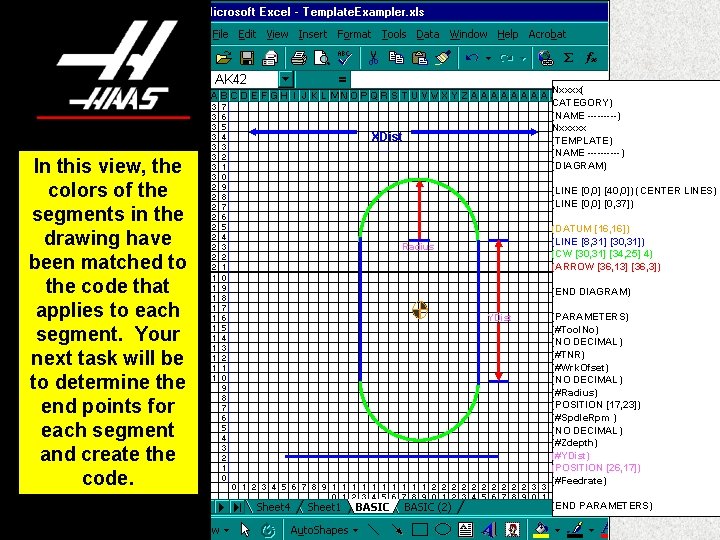 Nxxxx( CATEGORY) (NAME -----) Nxxxxx (TEMPLATE) (NAME -----) (DIAGRAM) XDist In this view, the