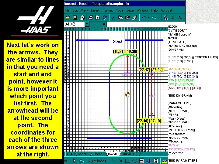 Next let’s work on the arrows. They are similar to lines in that you