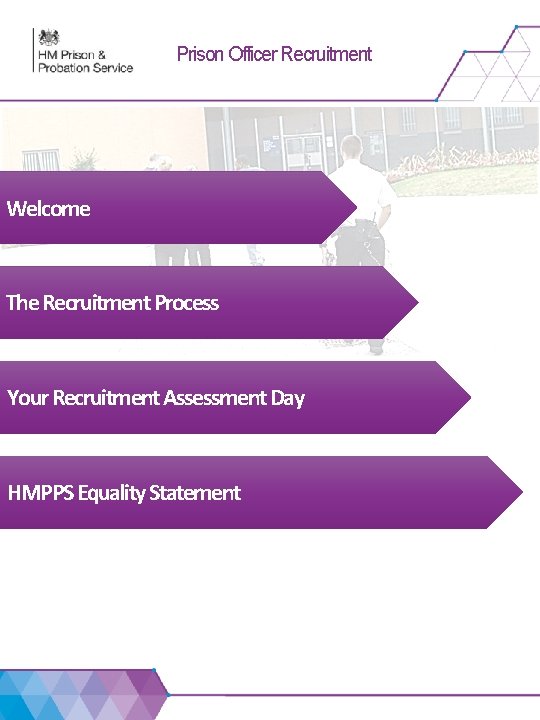 Prison Officer Recruitment Welcome The Recruitment Process Your Recruitment Assessment Day HMPPS Equality Statement