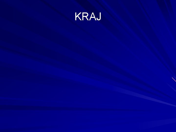 KRAJ 