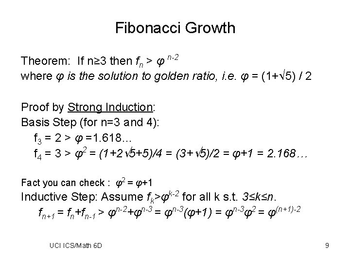 Strong Induction Normal Induction Induction If We Prove