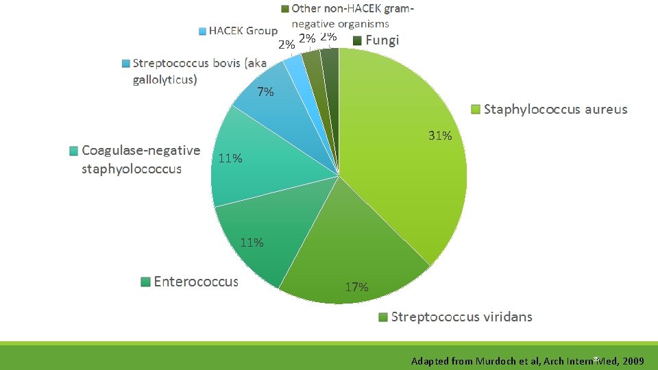 2% 2% 2% 7% 31% 11% 17% 35 Adapted from Murdoch et al, Arch 2% 2% 2% 7% 31% 11% 17% 35 Adapted from Murdoch et al, Arch