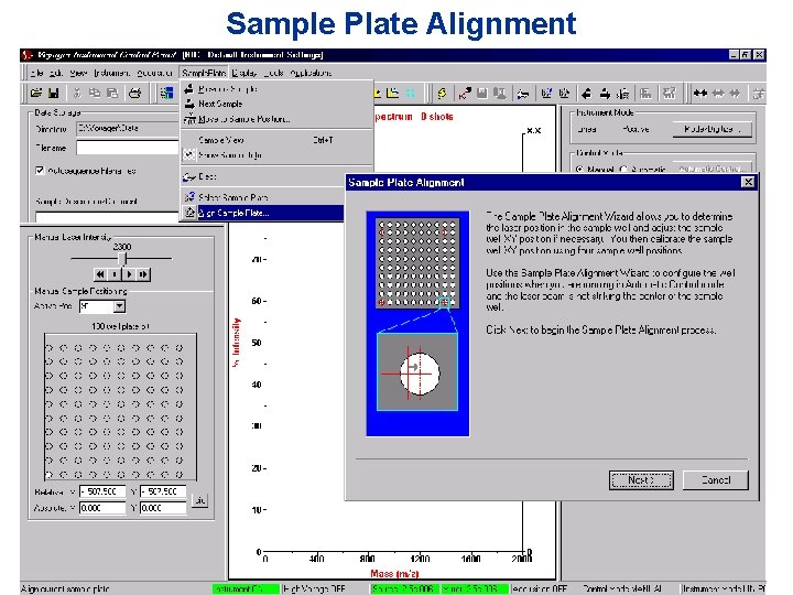 Sample Plate Alignment 