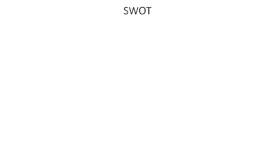 SWOT 