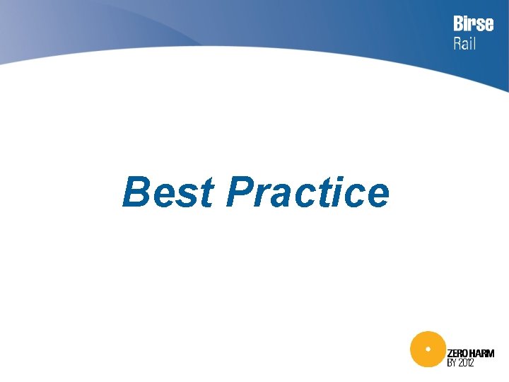 Best Practice 