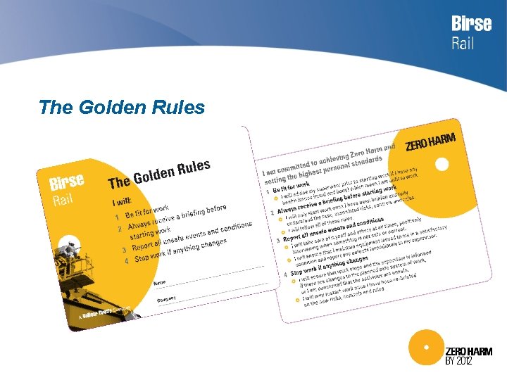 The Golden Rules 