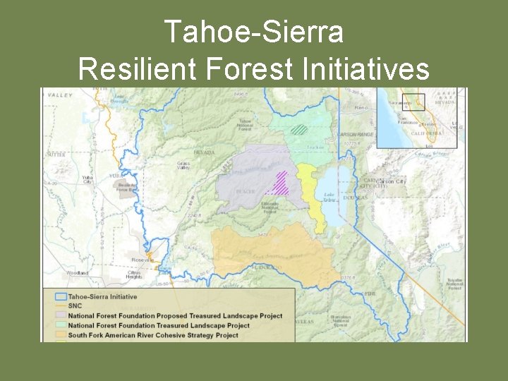 Tahoe-Sierra Resilient Forest Initiatives 